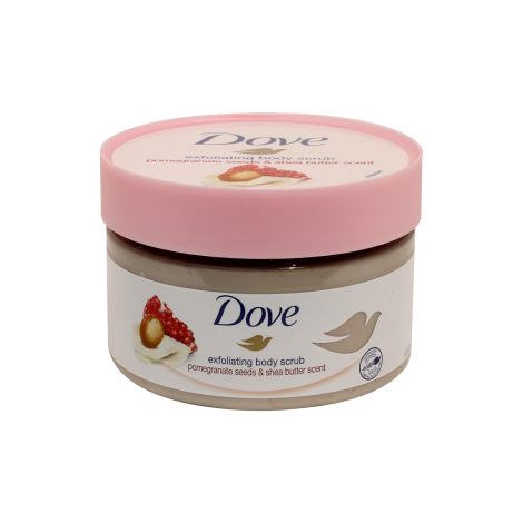 Dove Pomegranate Seeds & Shea Butter Scent Exfoliating Body Scrub 225ml