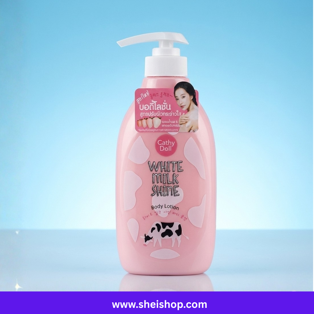 Cathy Doll White Milk Shine Body Lotion