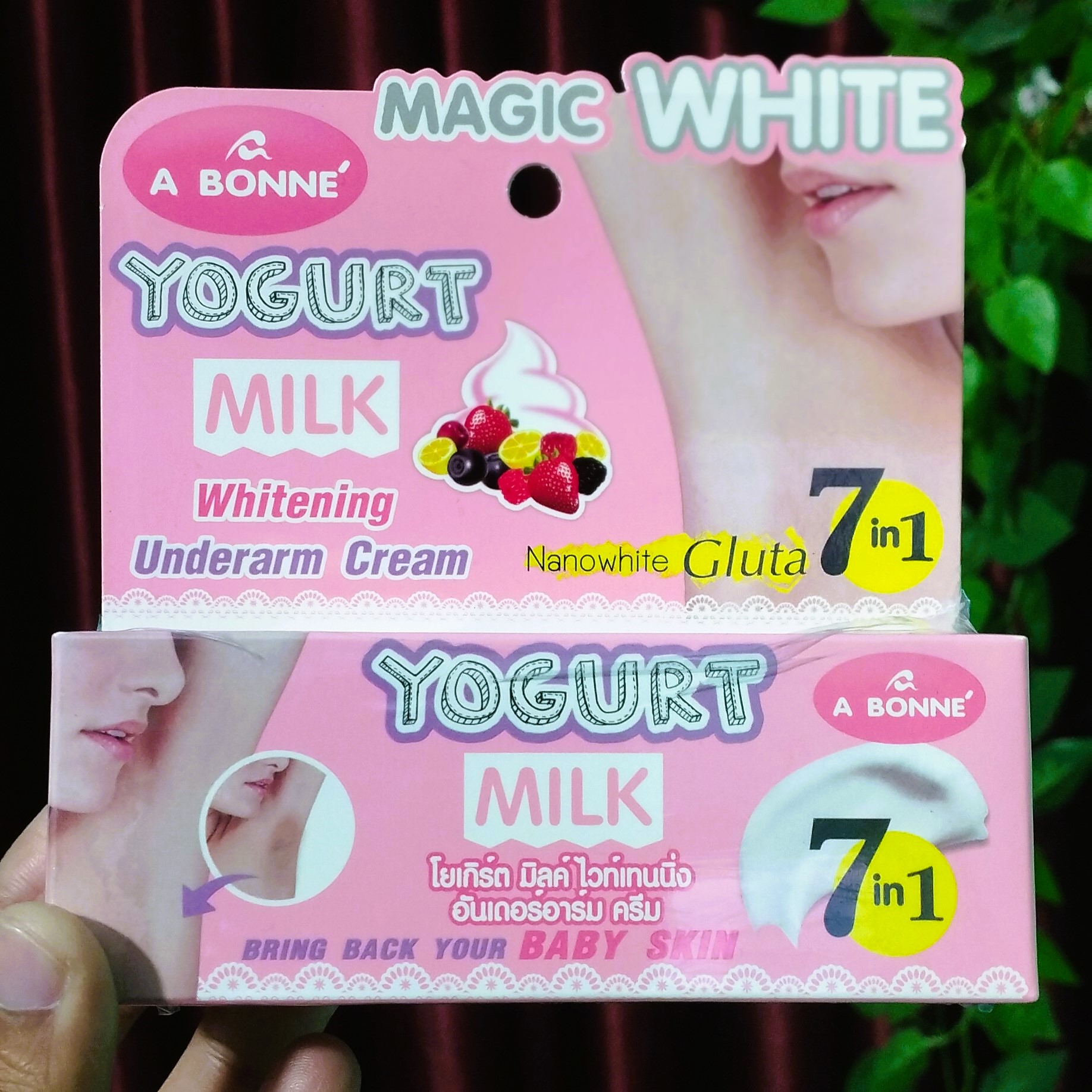 Yogurt Milk Whitening Underarm Cream Aichun Beauty