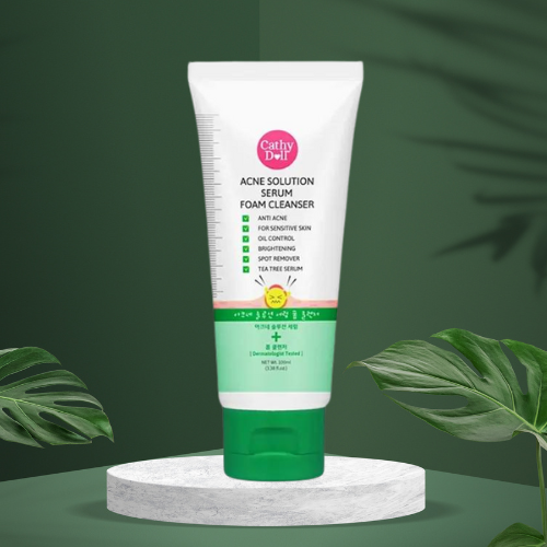 Cathy Doll Acne Solution Serum Foam Cleanser 100ml