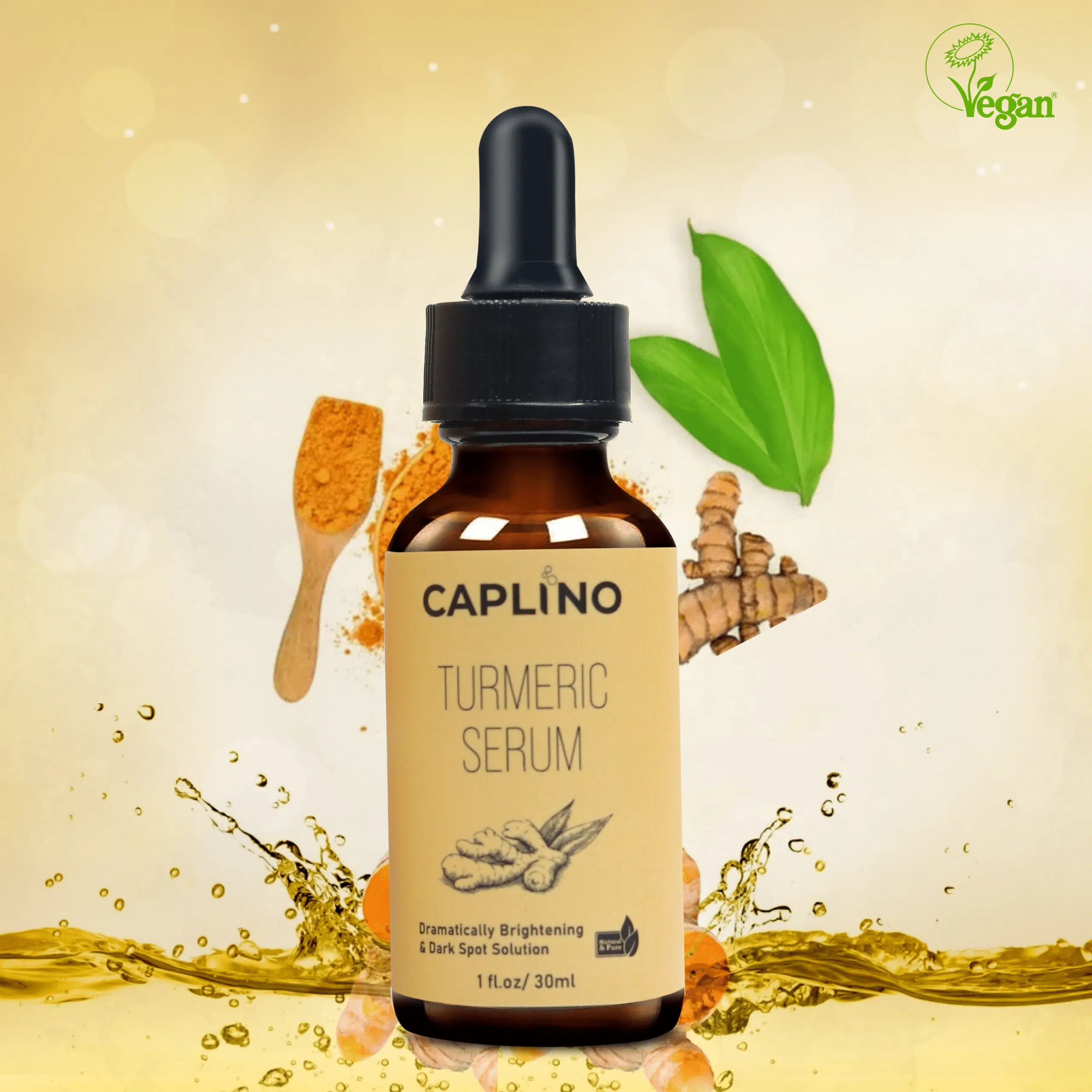 Caplino Vitamin C 12% Serum – Brightening & Dark Spot Correction