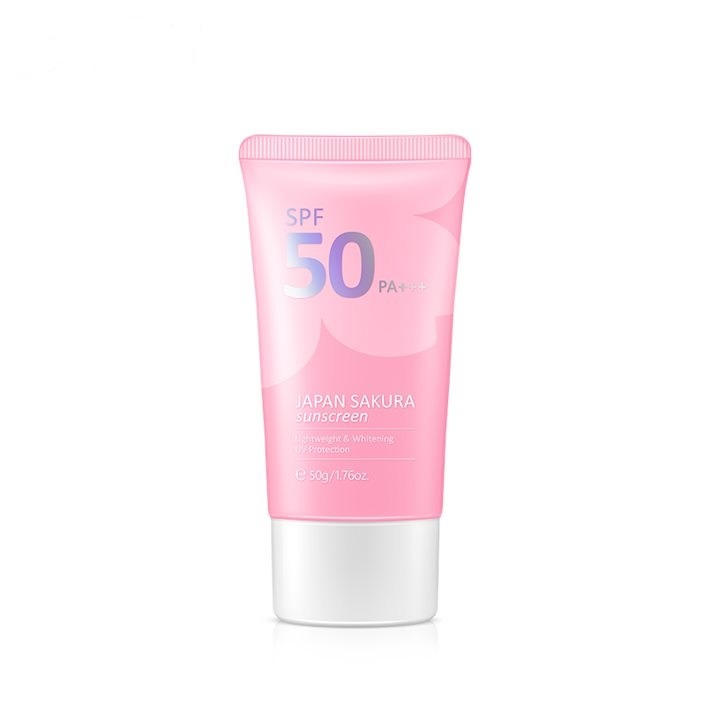 Laikou Japan Sakura Sunscreen Uv Spf50 Pa+++ Sunblock – 50g