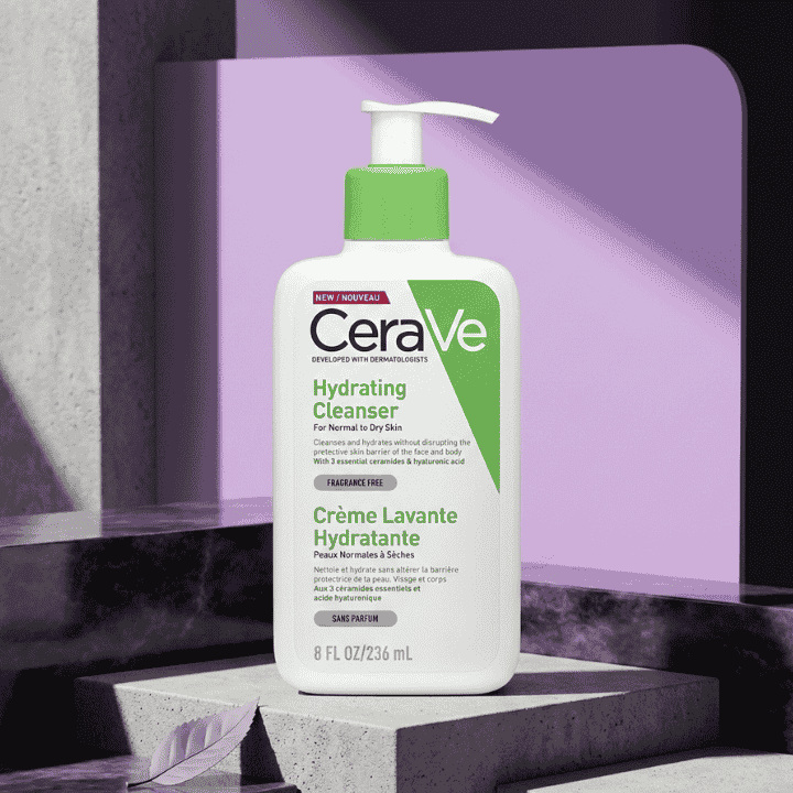 CeraVe Hydrating Cleanser For Normal To Dry Skin (473ml)